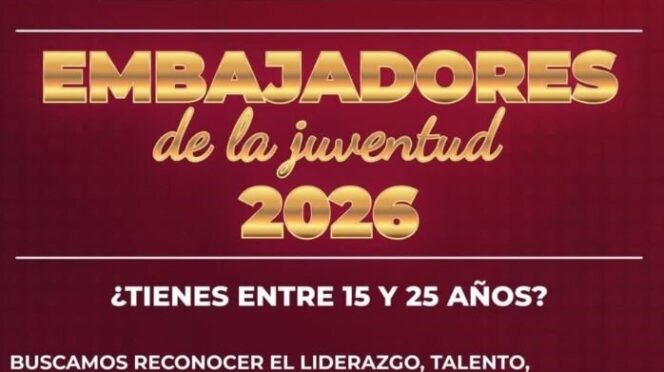 Chacón Méndez invita a las juventudes cozumeleñas a participar en la convocatoria “Embajadores de la Juventud Cozumel 2026”