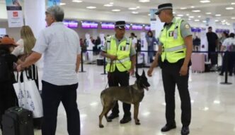 Decomisan 12 kilos de presutacocaína en el Aeropuerto de Cancún