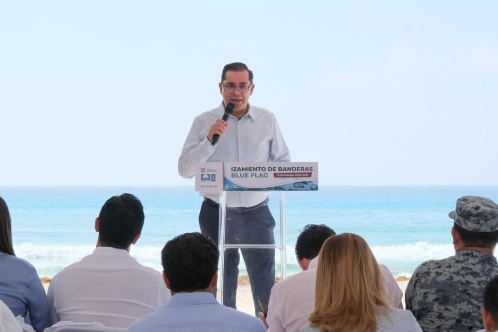 Cancún, líder en distintivo “Blue Flag” con 53 galardones