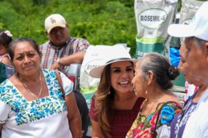 Entrega Mara Lezama en José María Morelos semillas mejoradas para fortalecer a las familias del campo en Quintana Roo