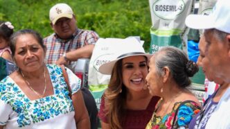 Entrega Mara Lezama en José María Morelos semillas mejoradas para fortalecer a las familias del campo en Quintana Roo