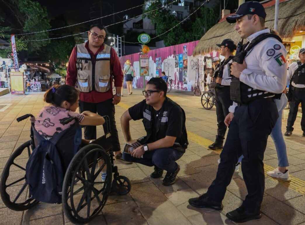 Refuerza DIF Playa del Carmen operativos permanentes para prevenir el trabajo infantil