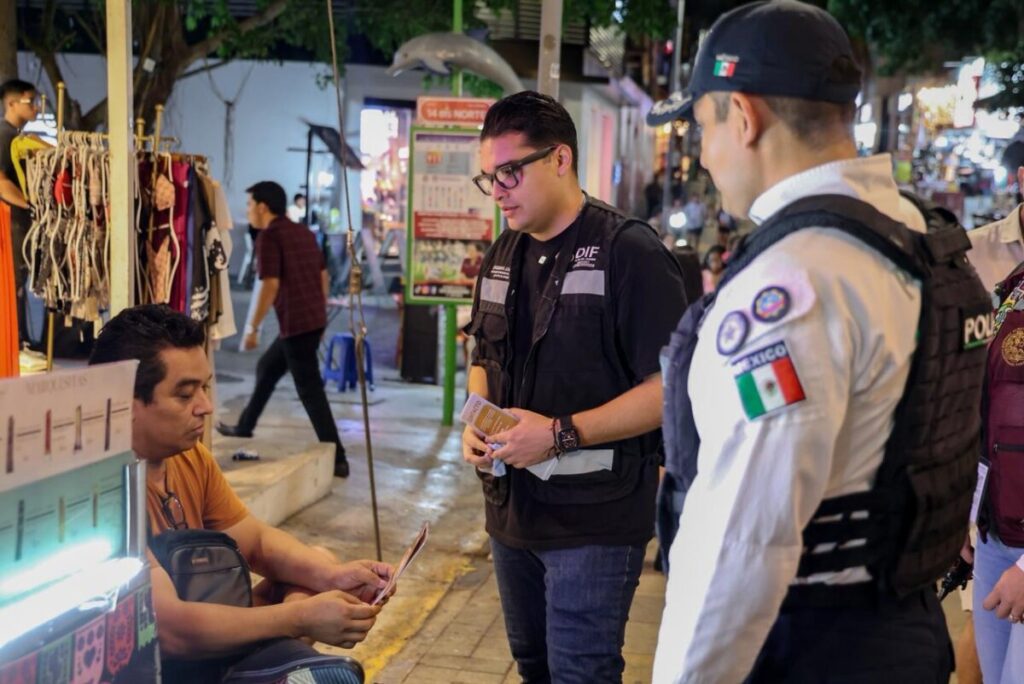 Refuerza DIF Playa del Carmen operativos permanentes para prevenir el trabajo infantil