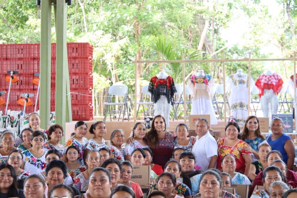 Fortalece Mara Lezama a artesanas y productores mayas con entrega de equipos e insumos en el sur de Quintana Roo