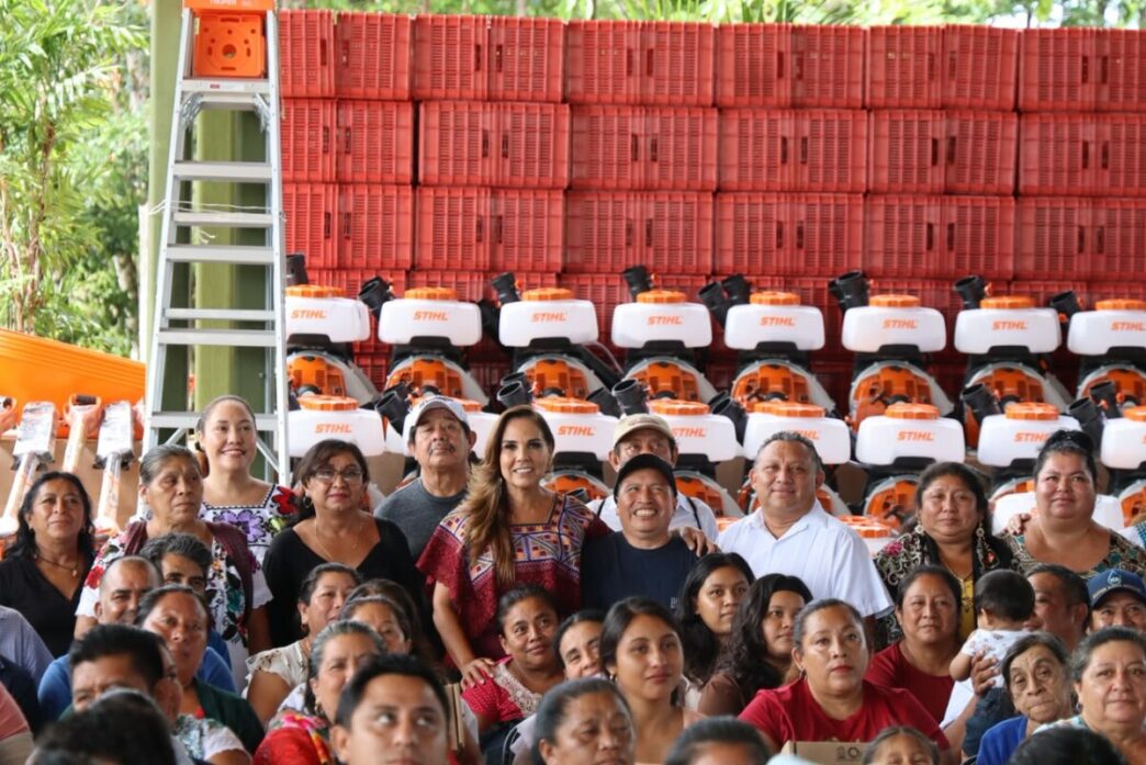Fortalece Mara Lezama a artesanas y productores mayas con entrega de equipos e insumos en el sur de Quintana Roo