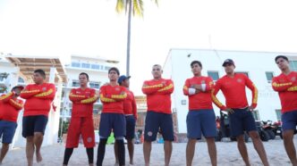 Refuerzan seguridad en playas de Vallarta