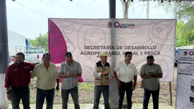 Inicia SEDARPE entrega de apoyos ganaderos en Quintana Roo