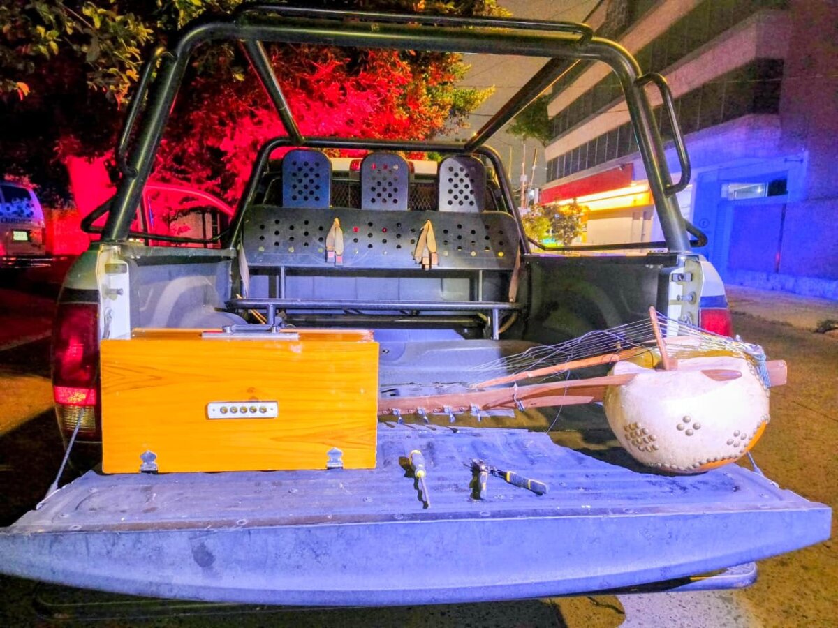 Robo en Italia Providencia termina con dos detenidos