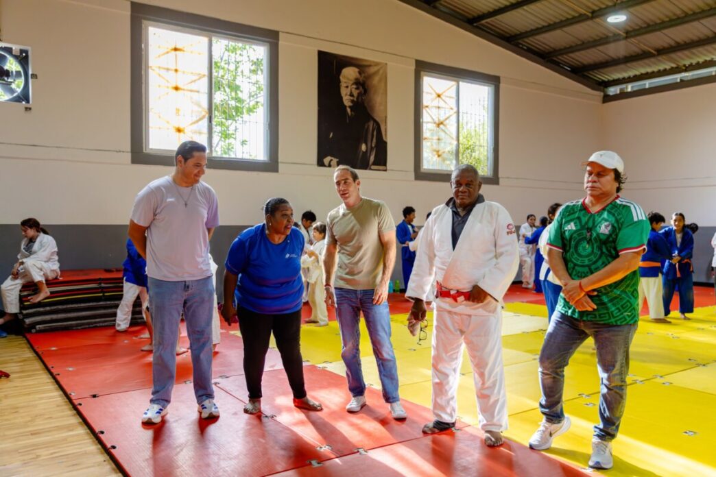 Refuerza Diego Castañon el impulso al Judo y ratifica sus compromiso con las becas deportivas