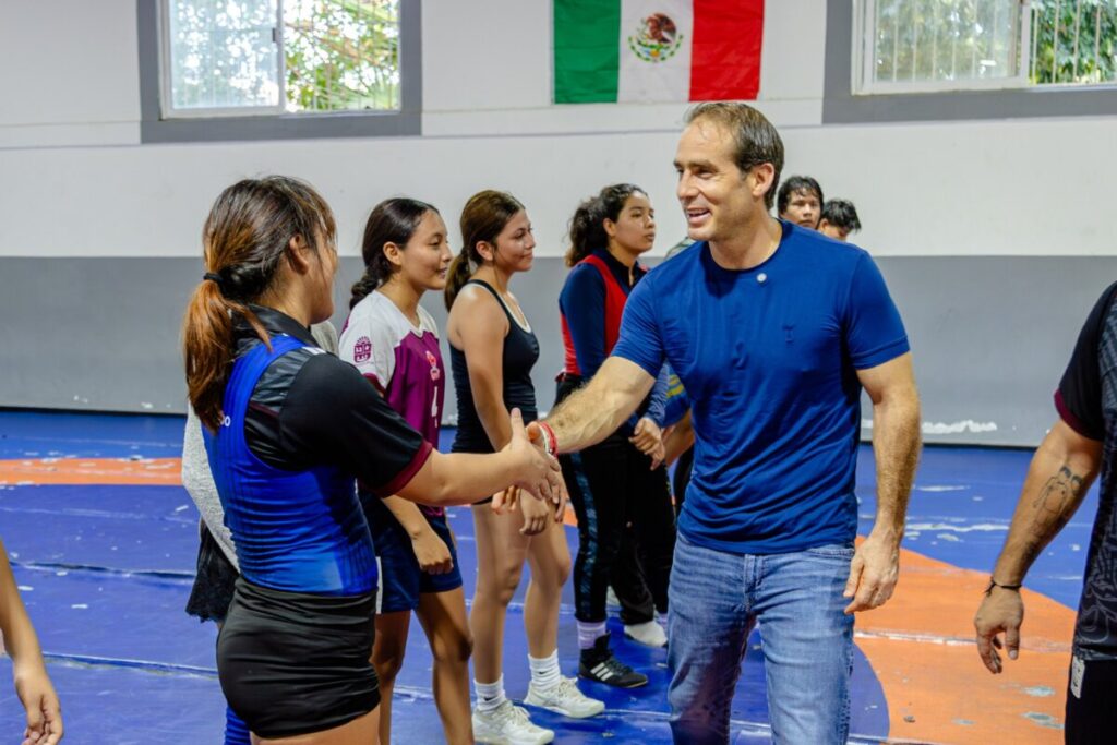 Diego Castañon Trejo consolida acciones para impulsar el talento deportivo en Tulum