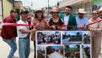 Azucena Cisneros recupera calles y dignidad para más de 5 mil familias de Villas del Sol
