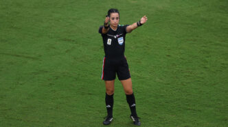 Katia Itzel García suma su sexta designación arbitral en el torneo: cuarta árbitra en Argentina vs. Cabo Verde