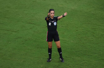 Katia Itzel García suma su sexta designación arbitral en el torneo: cuarta árbitra en Argentina vs. Cabo Verde