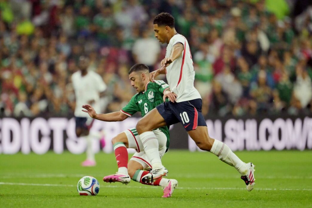 Bellingham doblete y el Tri fuera del torneo: Inglaterra elimina a México en el Azteca